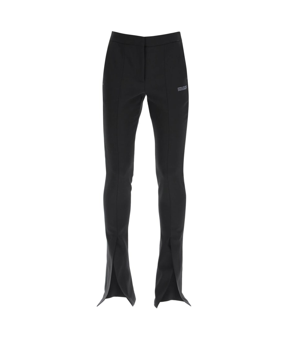 パンツ Off-White Corporate Tailored Pants High-waist tailored trousers– Róhe