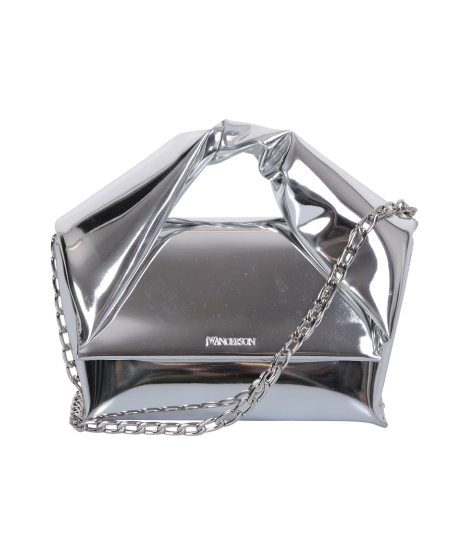 【関税&送料込】Jw Anderson Borsa Twister JW ANDERSON Twister midi leather shoulder bag | NET-A-PORTER