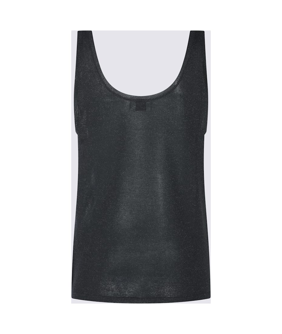 Yves Saint Laurent ブラック タンクトップ S Saint Laurent Black Top | italist