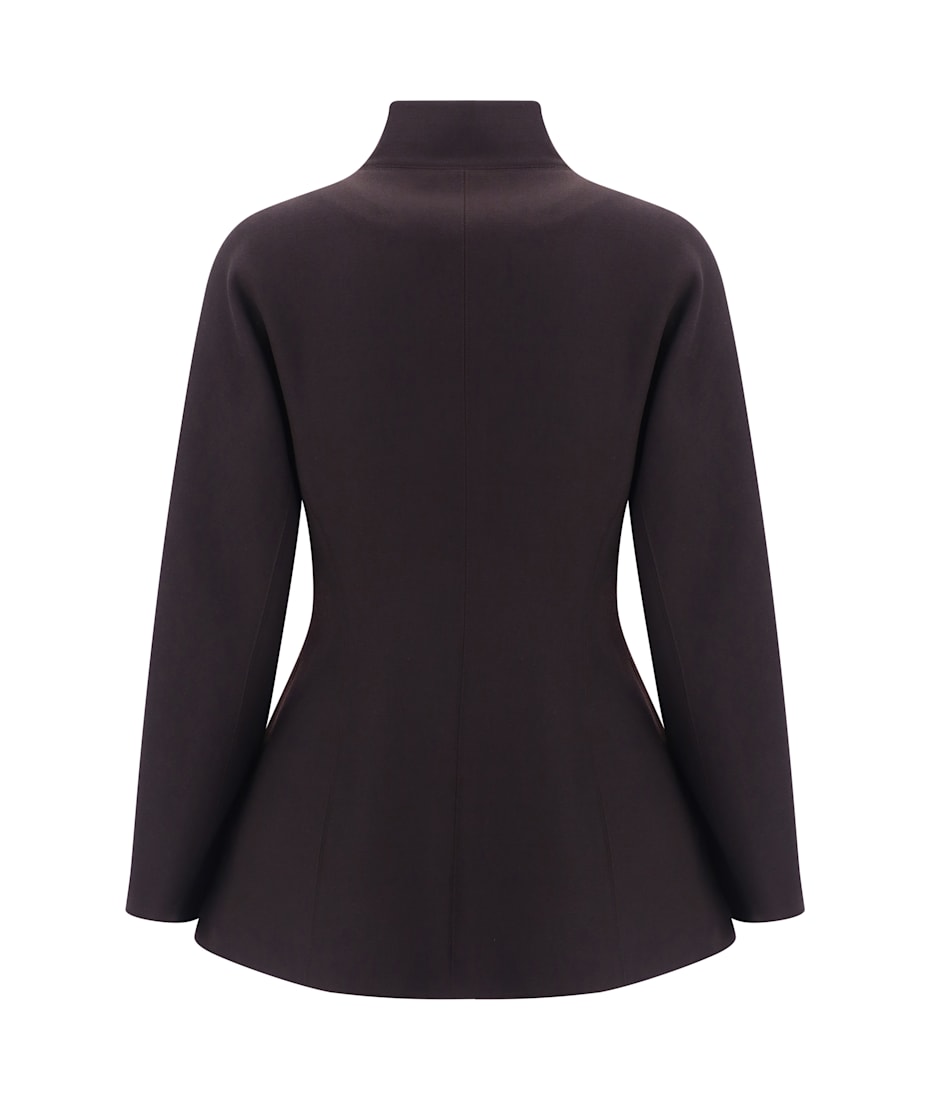 ジャケット FENDI EMBROIDERED POLYESTER BLEND JACKET Fendi Embroidered Canvas Coat | italist