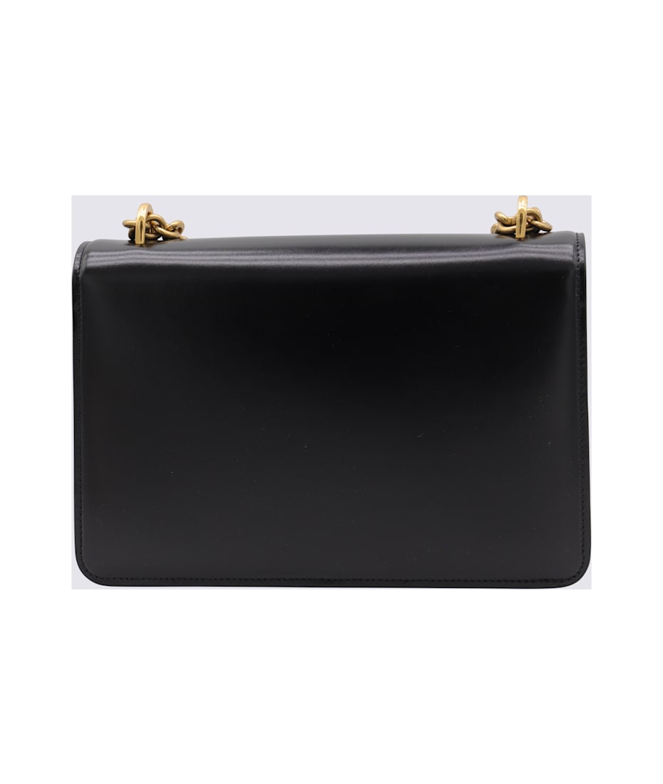 VALENTINO★BLACK LEATHER VAIN SHOULDER BAG VALENTINO GARAVANI Vain leather shoulder bag | NET-A-PORTER