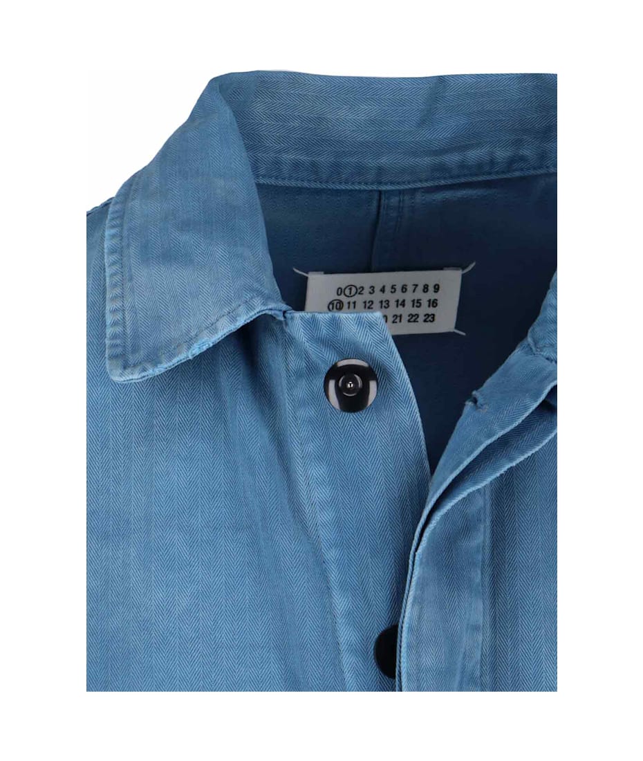 Maison Margiela Denim Trench Coat | italist