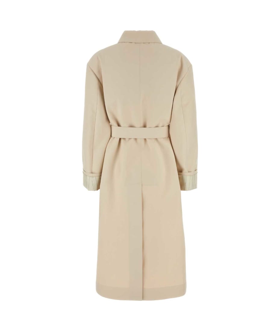 【送料&関税込】Miu Miu Sand Cotton Trench Coat Miu Miu Sand Cotton Trench Coat | italist