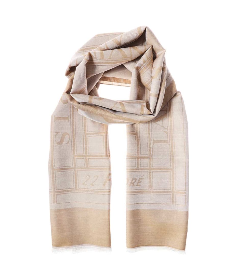 Lanvin Silk And Wool Scarf | italist