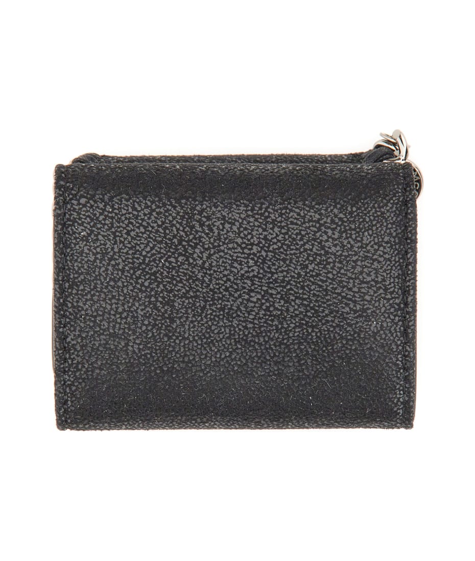 長財布 Stella Mccartney Wallet Women Black Falabella Small Flap Wallet | Stella McCartney US