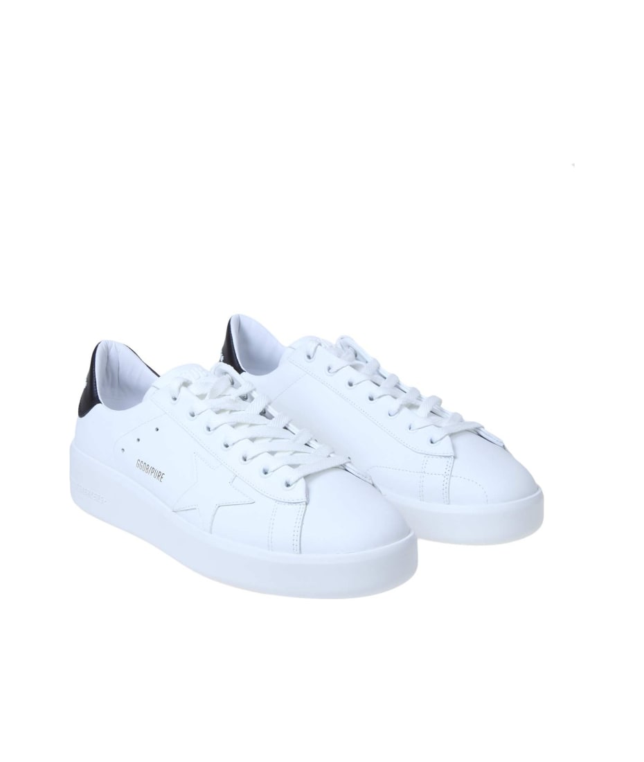 Golden Goose Pure Star Leather Low-top Sneakers | italist