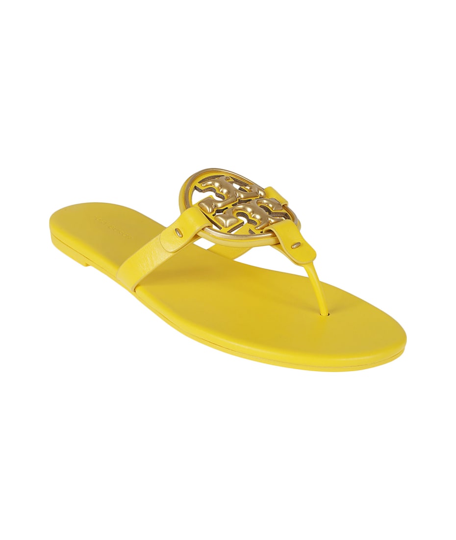 Miller Soft Metal Logo Sandal: Women's Shoes, Sandals