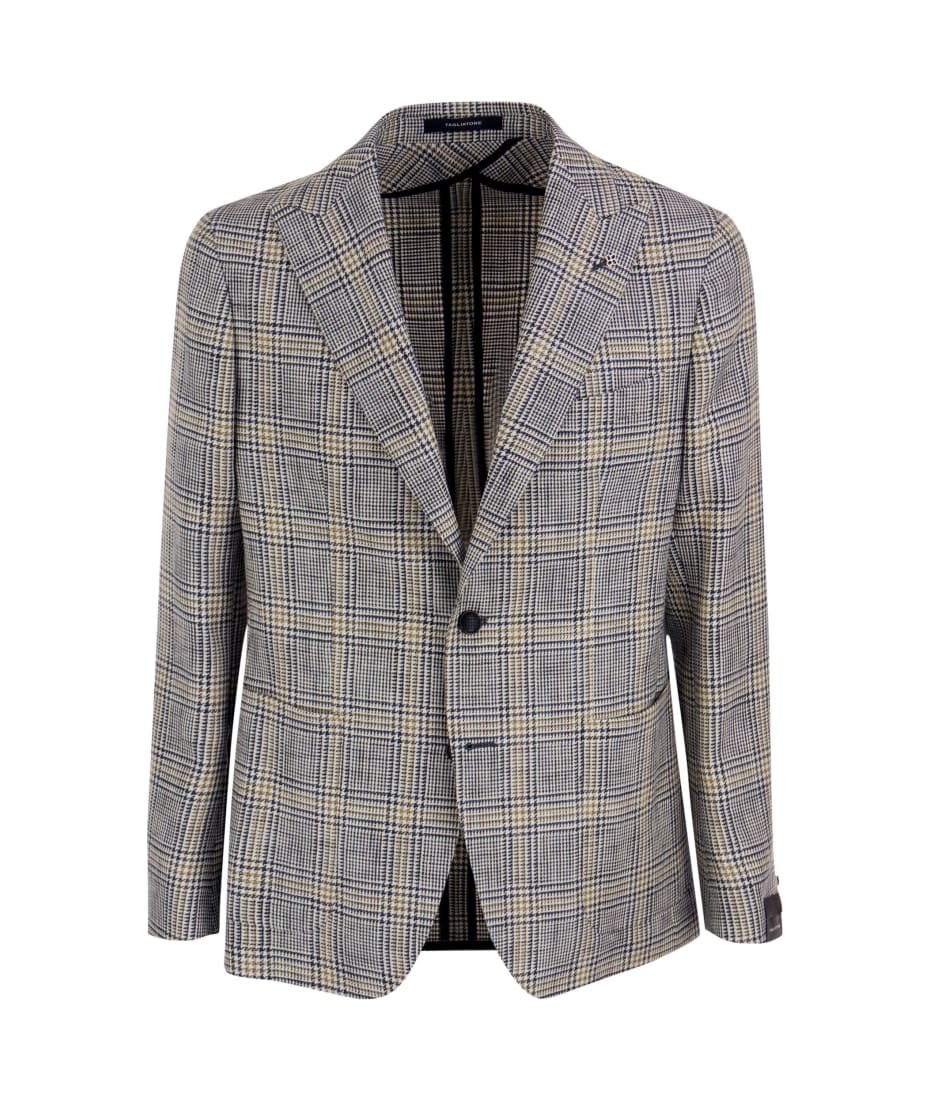 Tagliatore Jacket With Tartan Pattern | italist