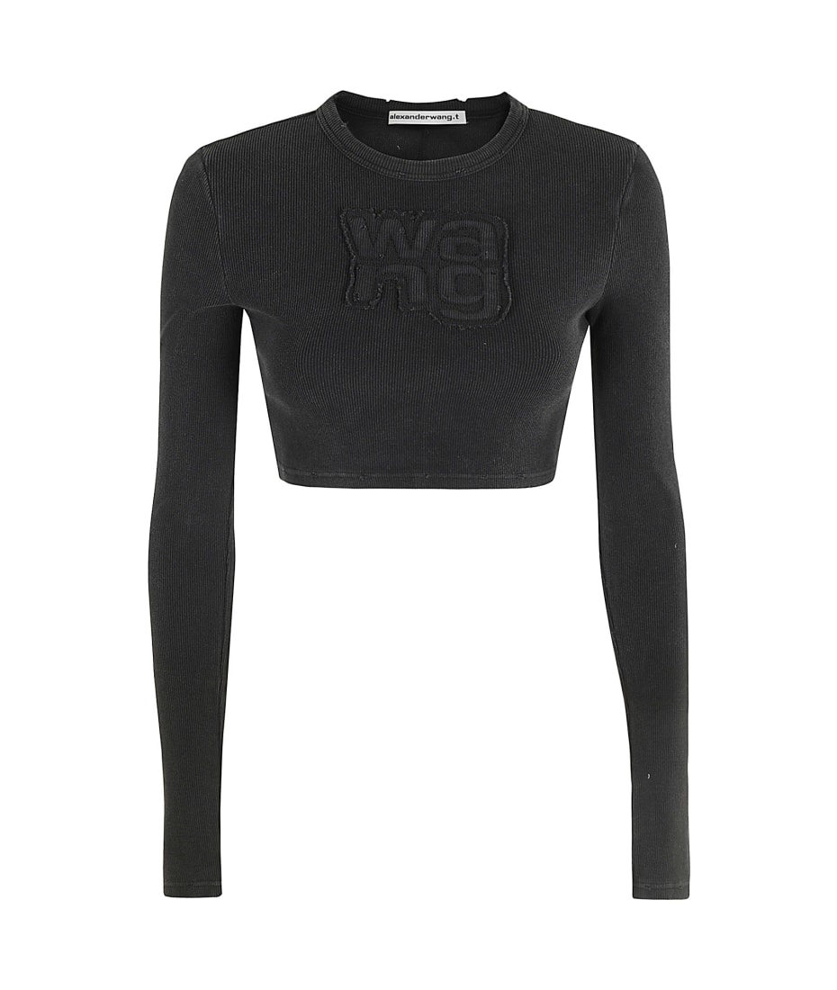 T by Alexander Wang Tops With Logo | italist