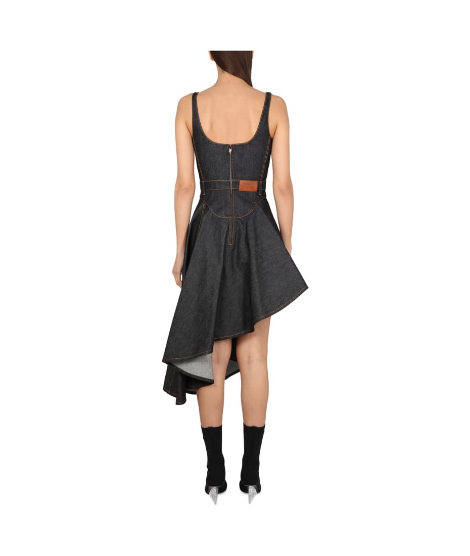 Alexander McQueen Denim Dress | italist