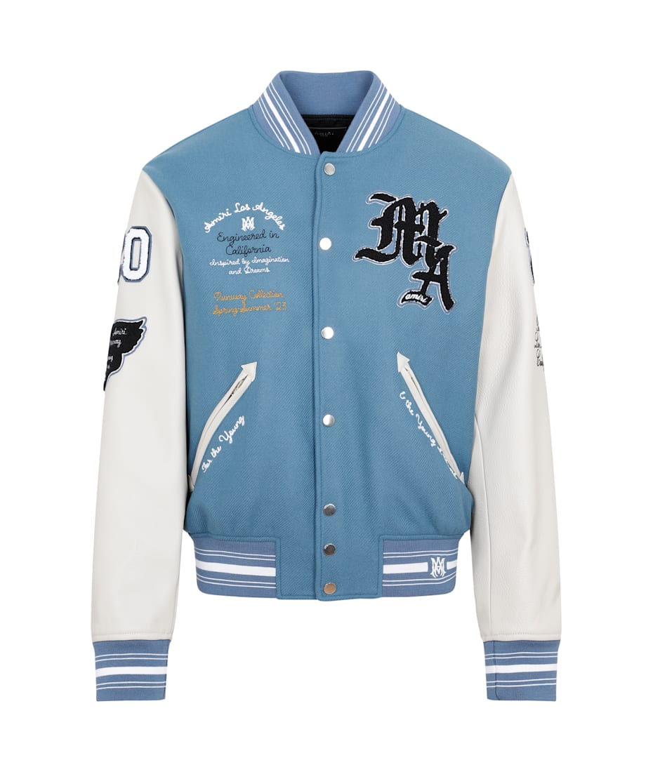 AMIRI Jacket スタジャン S 6 AMIRI Oversized Varsity Jacket | italist