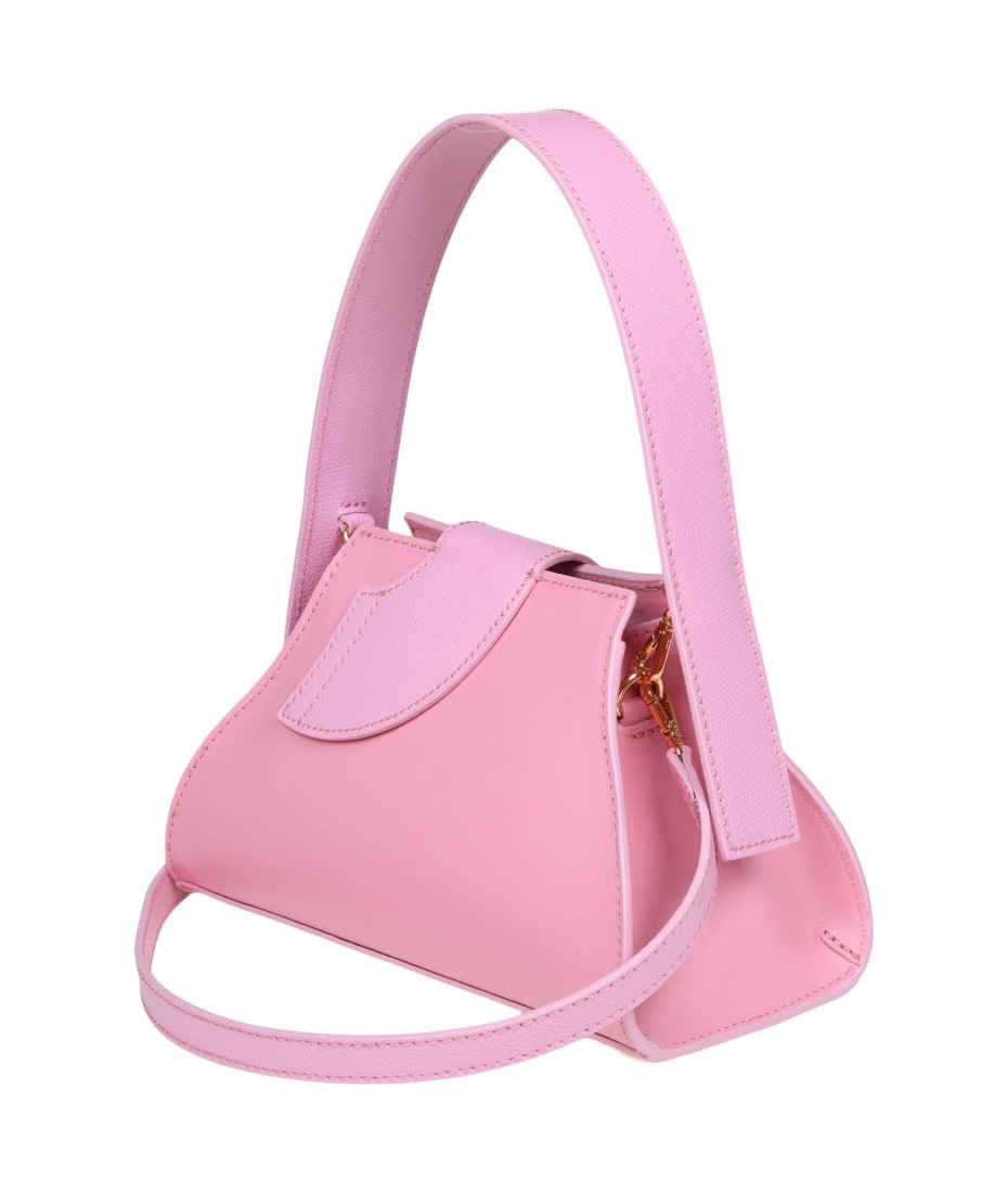 Gcds Pink Comma Logo Twist Bag