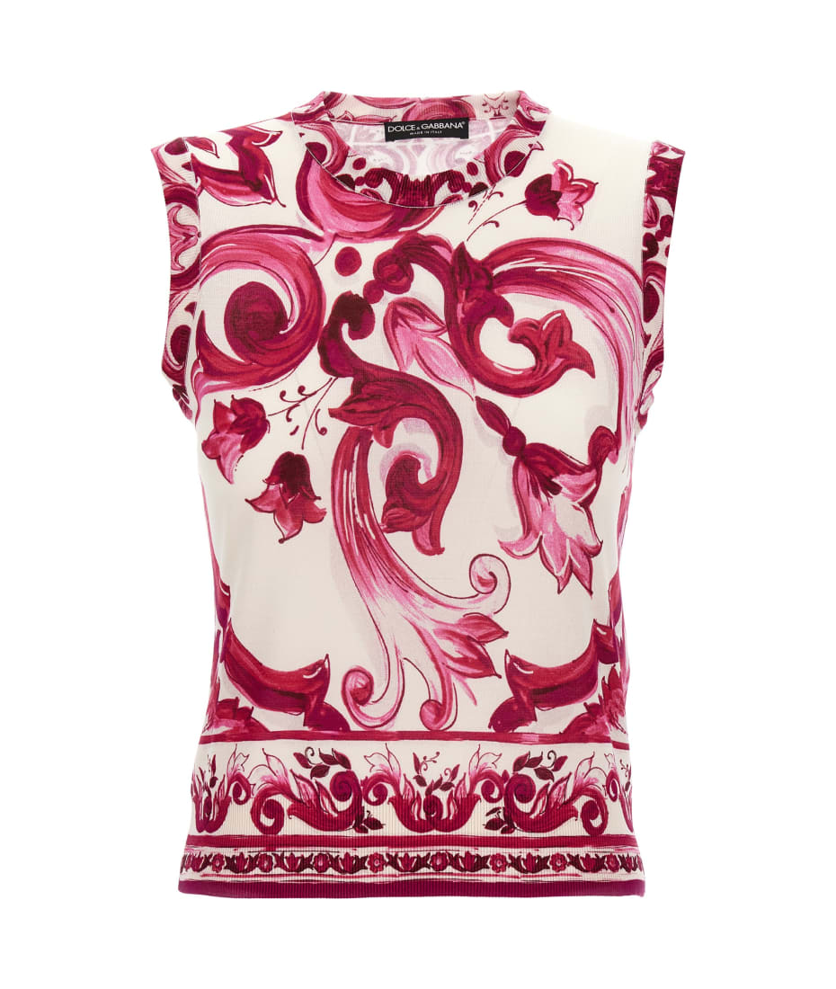 DOLCE & GABANNA tank top/ タンクトップ タンクトップ ジャージー DGロゴ