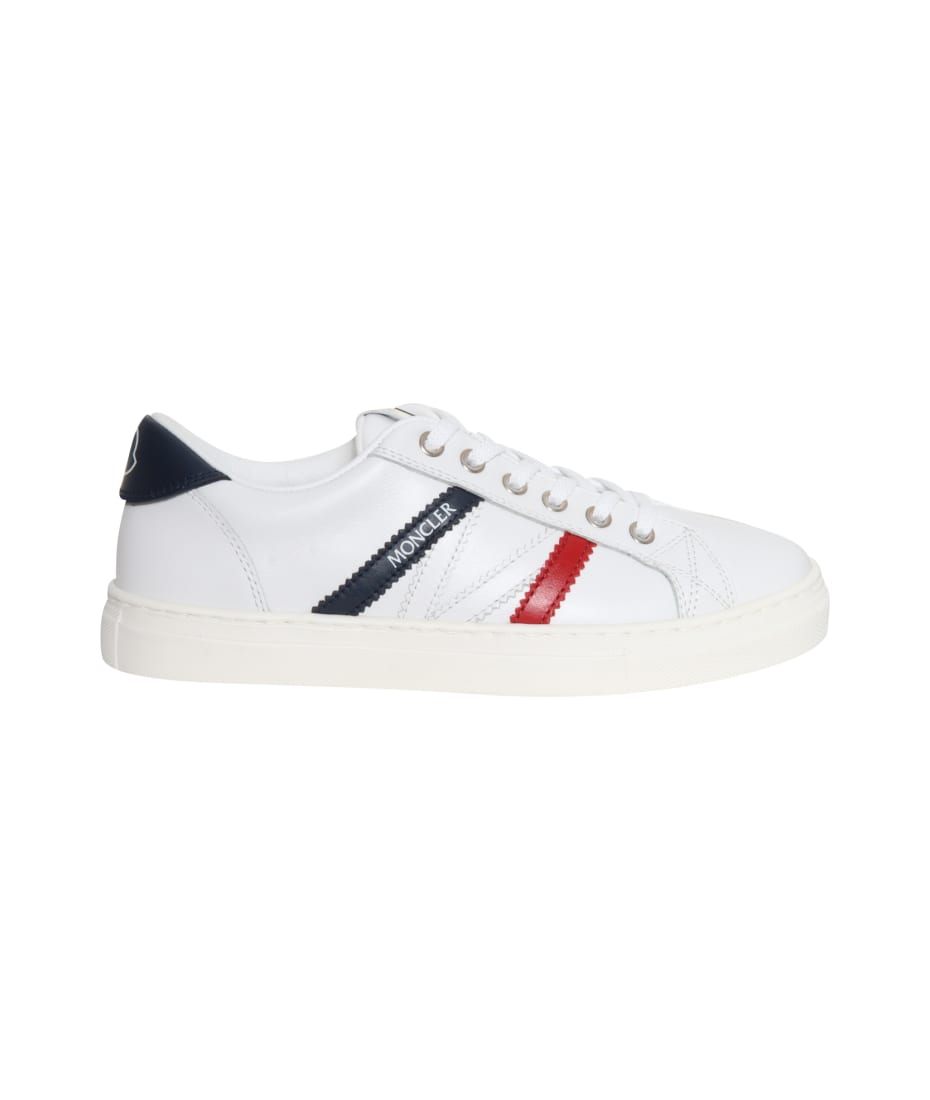 monako＊ Moncler Monaco Low Top Sneaker in Smoked Pearl | FWRD