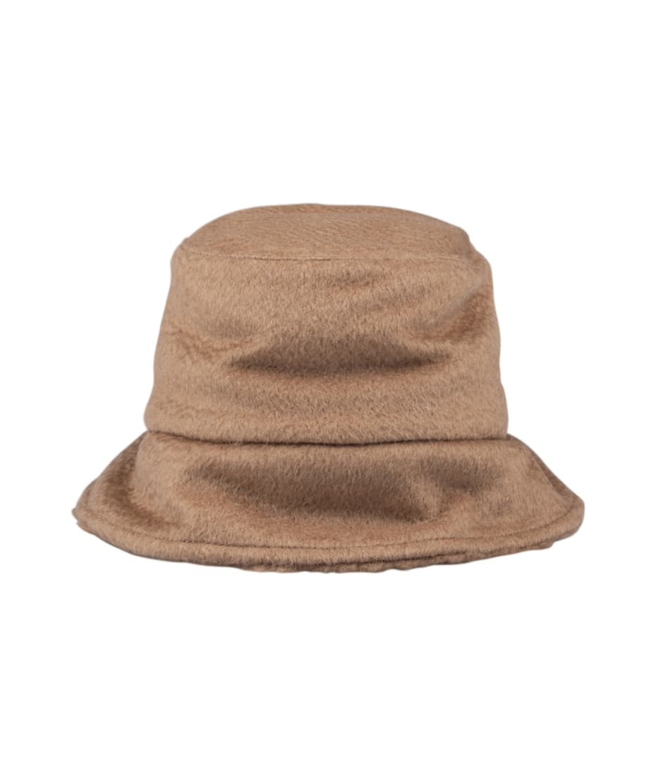 Max Mara Camel Fiducia Reversible Hat | italist