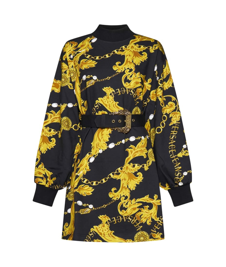 Versace Jeans Couture Chain Couture Mock Neck Mini Dress | italist, ALWAYS  LIKE A SALE