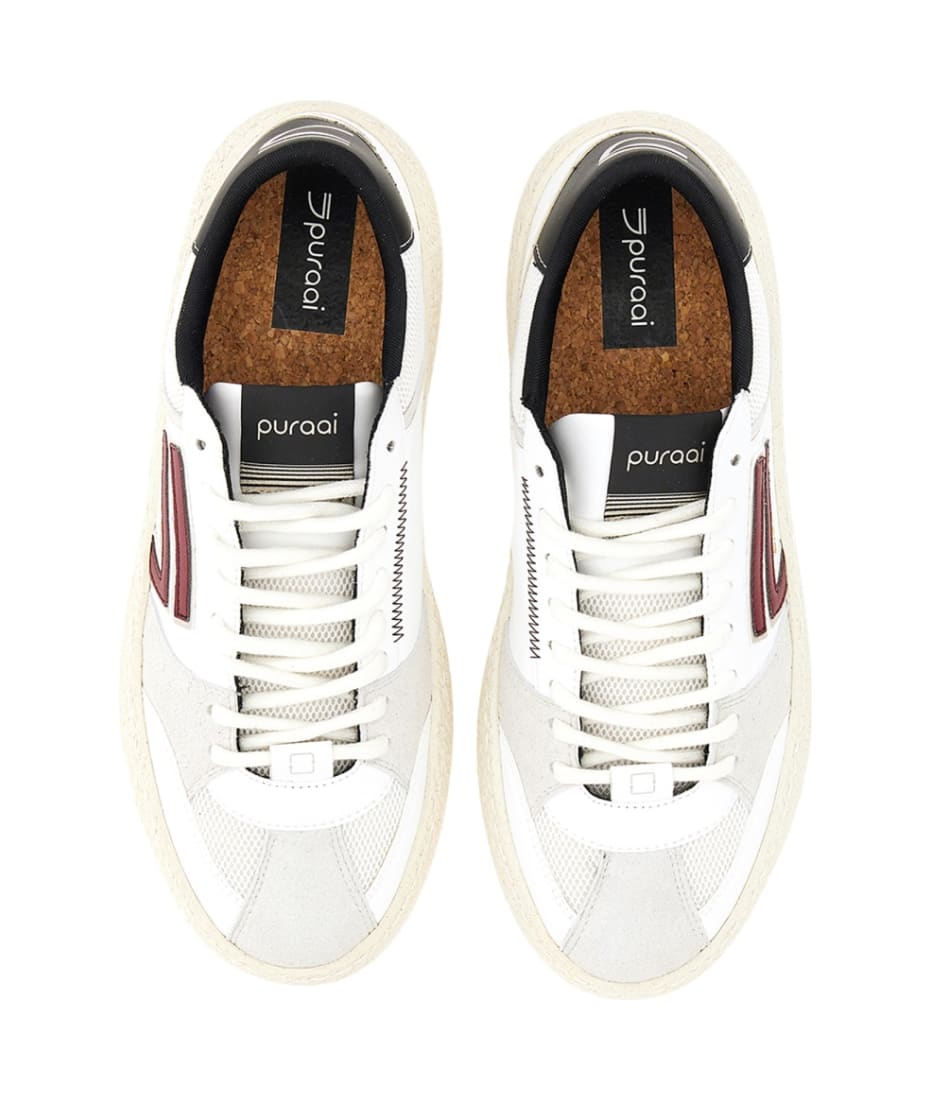 スニーカー PURAAI FW22 UVETTA SNEAKER (UVETTA_RED) Puraai Uvetta Sneakers - Dark Red - Men | PAPAVEROBORDEAUX