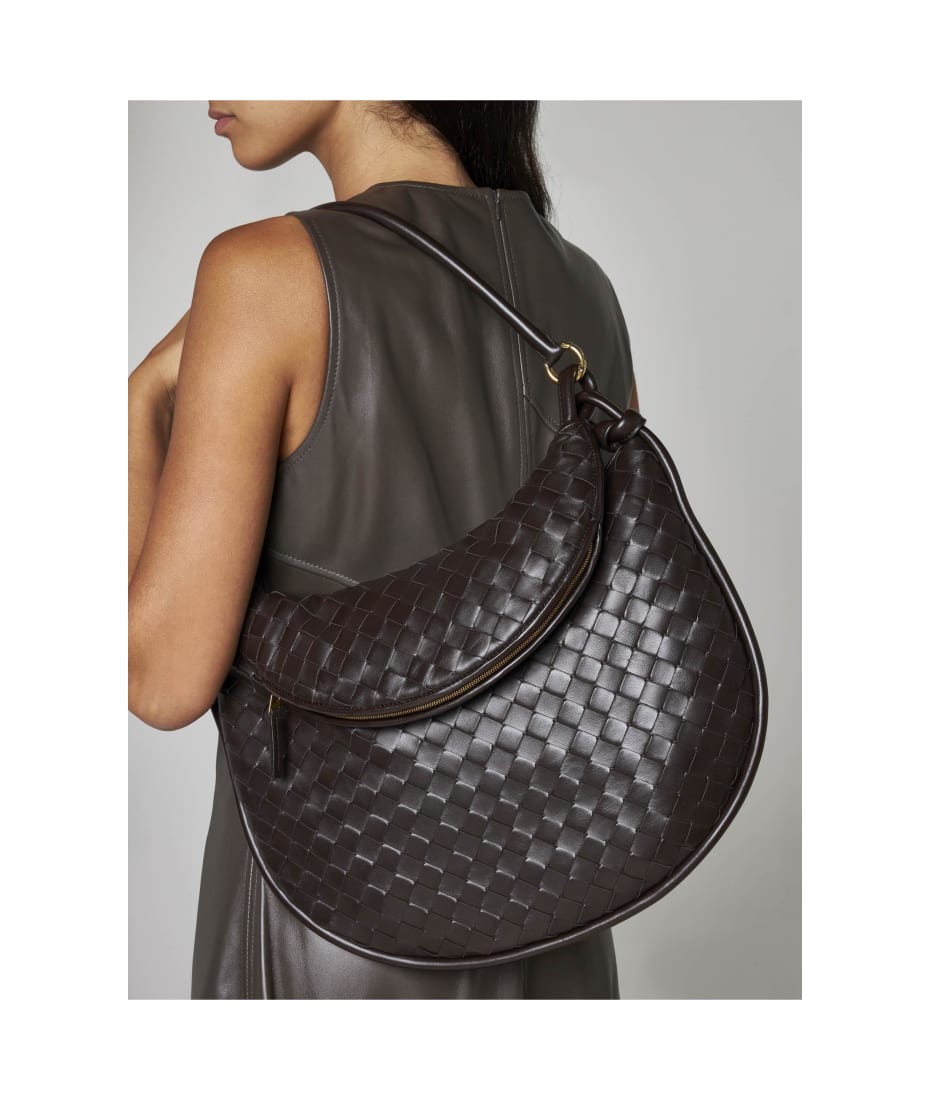 ハンドバッグ Bottega Veneta Gemelli Large Hobo Bag In Int Bottega Veneta Gemelli Intrecciato Leather Large Bag