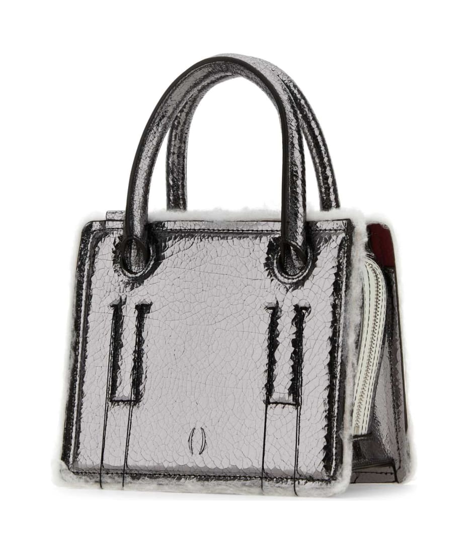 Dentro Lead Leather Mini Otto Handbag | italist Dentro Lead Leather Mini Otto Handbag | italist