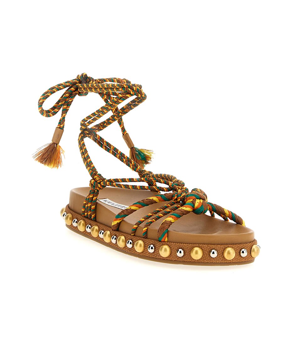 サンダル・ミュール AQUAZZURA 'Tropical' sandals Multicolor Aquazzura 'tropical' Sandals | italist