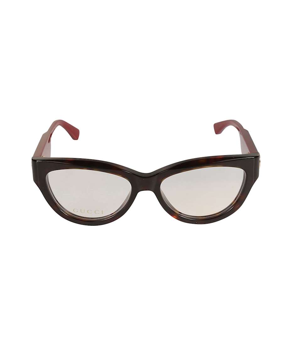メガネ GUCCI Gucci - GG1665O - 006 HAVANA RED TRANSPAREN 614b79247c15f11982c180baa0ae98