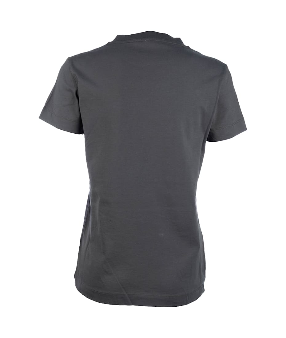 Tシャツ・カットソー PINKO Woman T-Shirt Grey 101752A2CT I63 PINKO Grey Graphic T-Shirt for Women