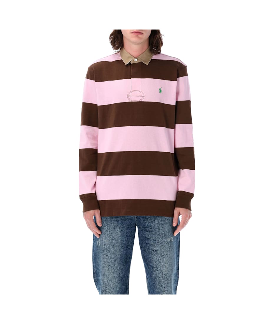 Polo Ralph Lauren Classic Fit Khaki-collar Rugby Shirt
