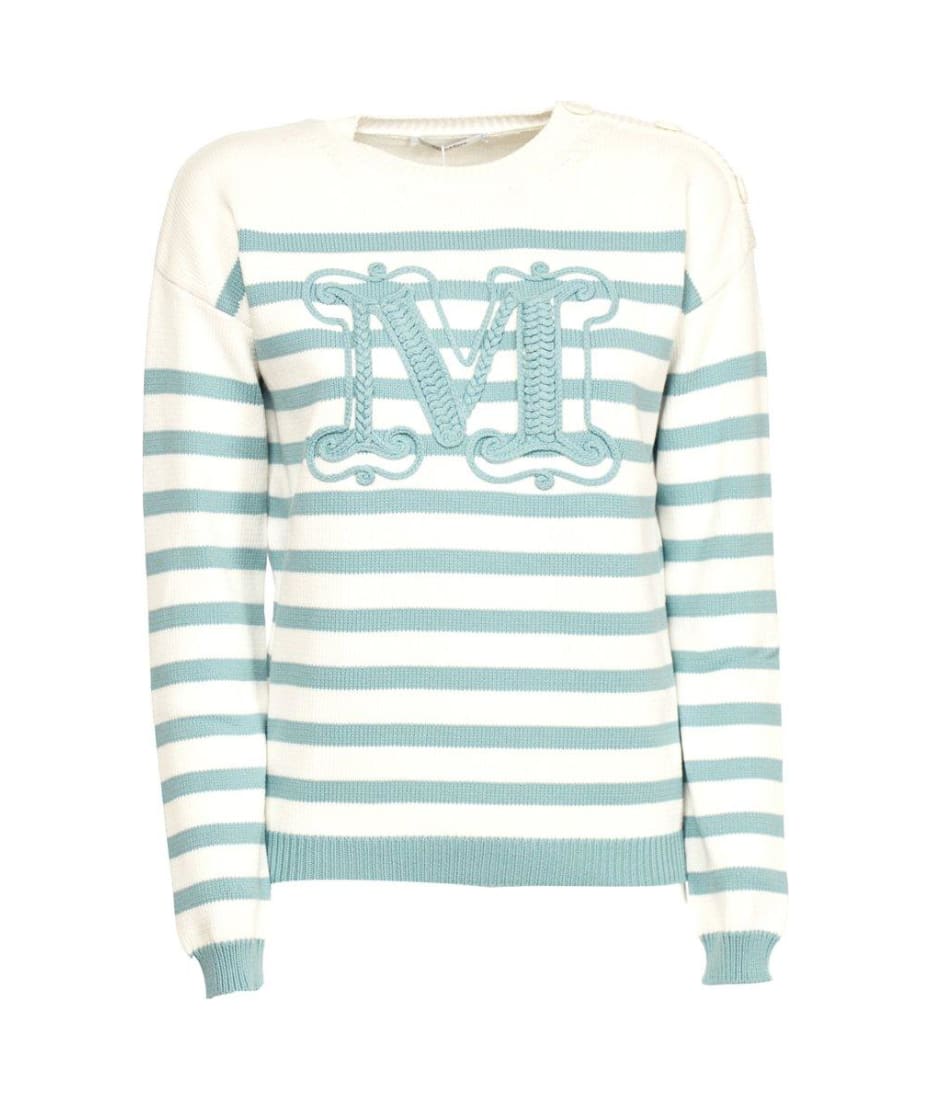 Max Mara M Monogram Embroidered Sweater | italist