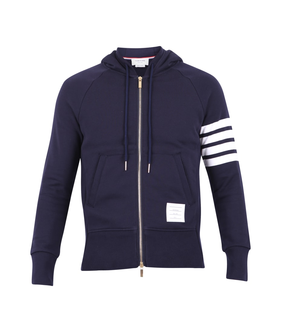 パーカー・フーディ Thom Browne Classic Full Zip Hoodie Thom Browne Classic Full Zip Hoodie In Classic Loopback W