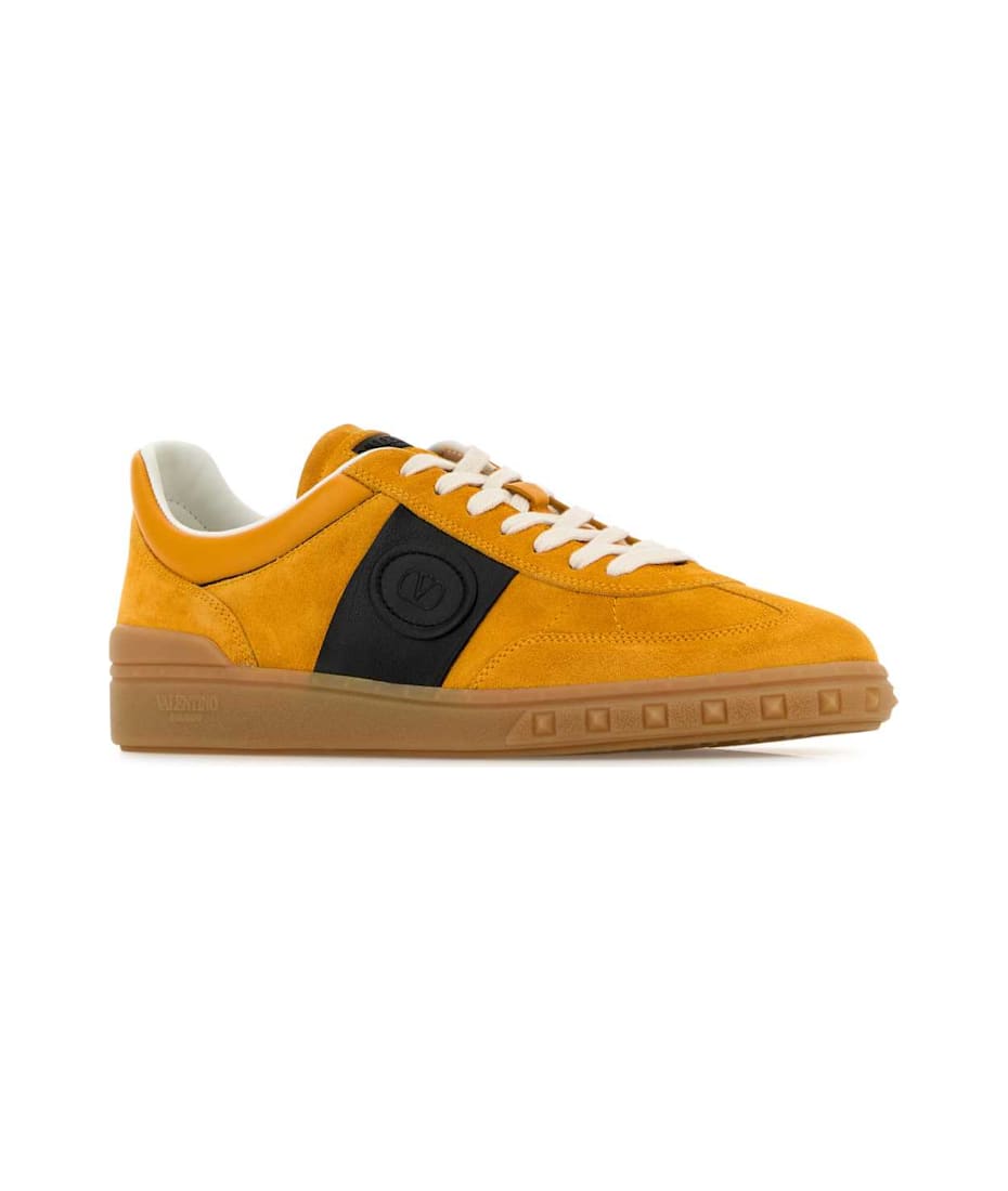 スニーカー Valentino Garavani Light Orange Suede Upvillage Sneakers Valentino Garavani Light Orange Suede Upvillage Sneakers