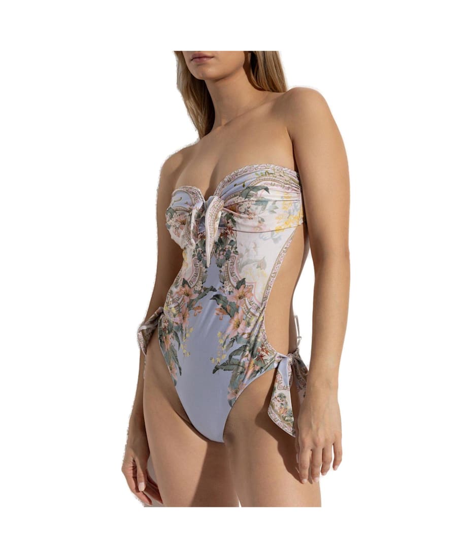 Zimmermann Wylie Scarf Tie 1pc Swimsuit | italist
