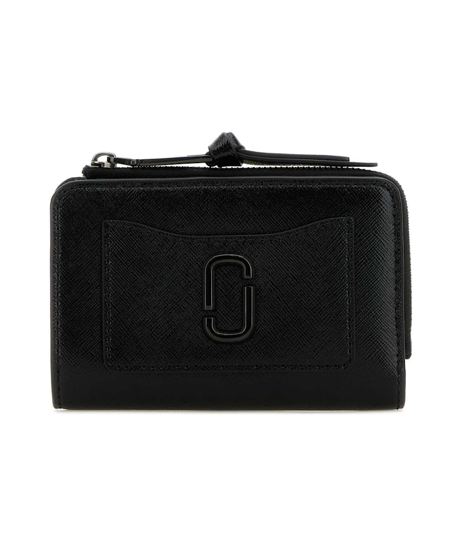 Marc Jacobs Black Leather Utility Snapshot Dtm Slim Wallet italist ALWAYS LIKE A SALE