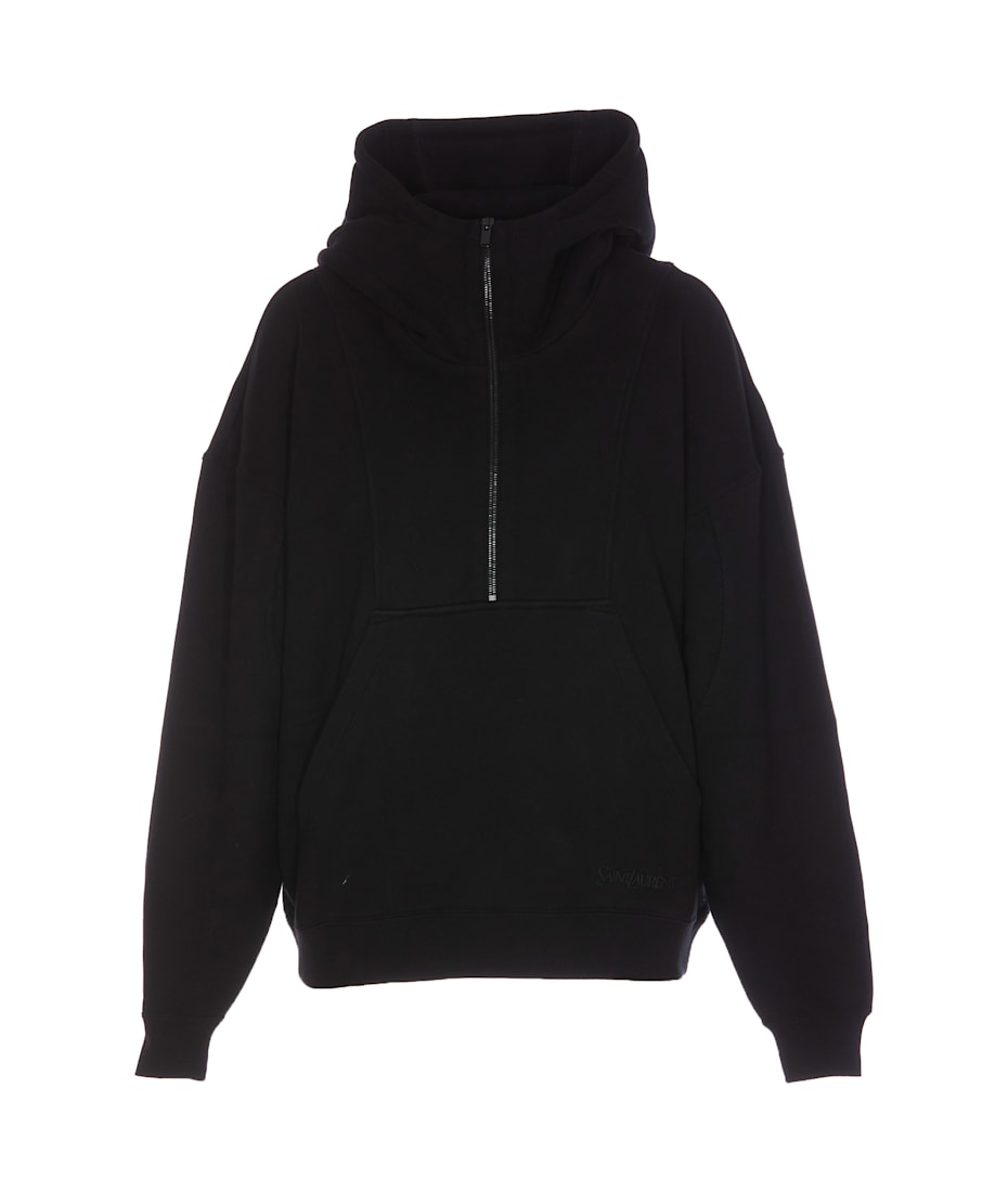 パーカー・フーディ Saint Laurent FW24 HOODIE CAMIONEUR (802136 Y36SW1000) Saint Laurent Half-Zip Hoodie