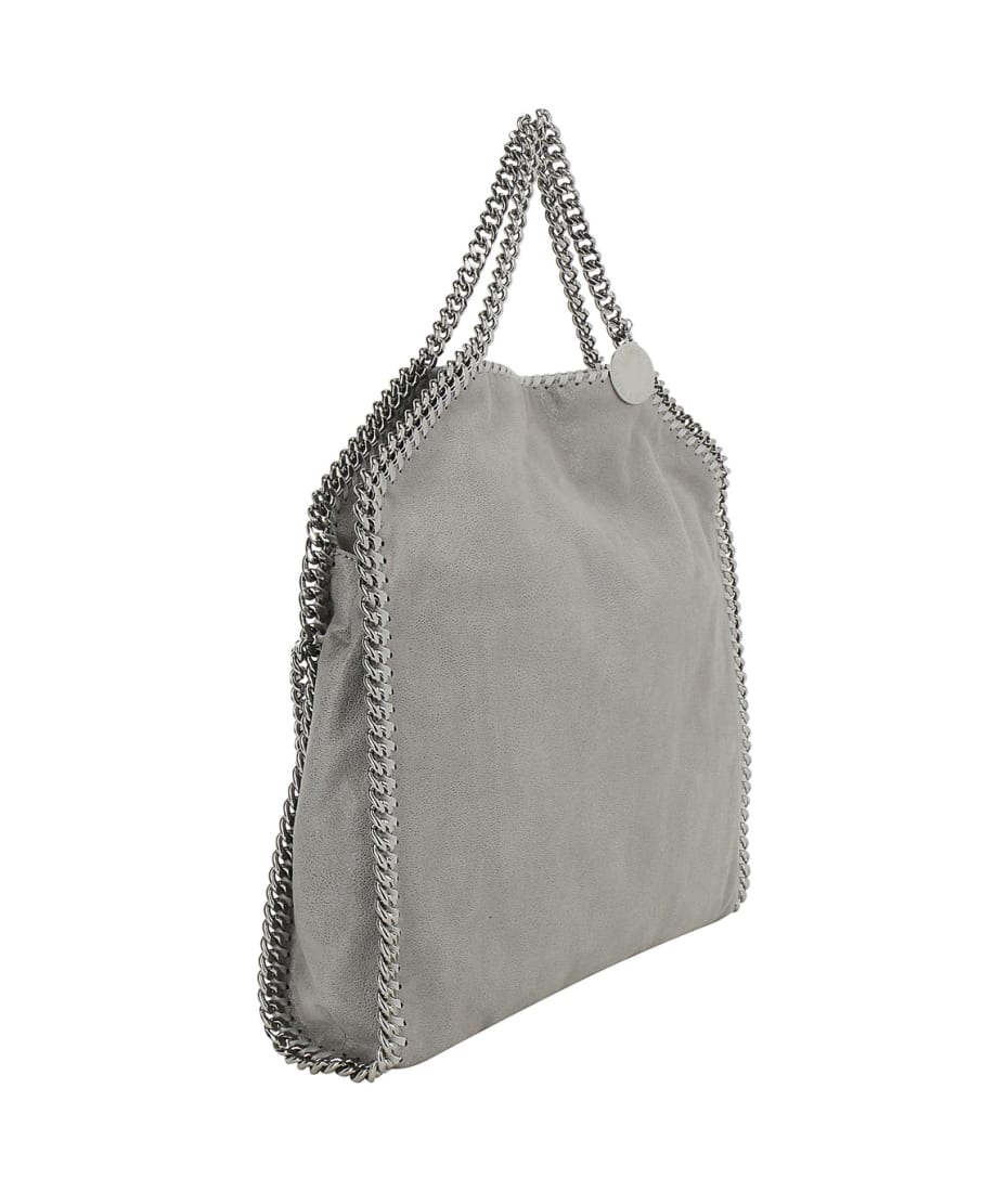 Women Grey Falabella Fold-Over Tote