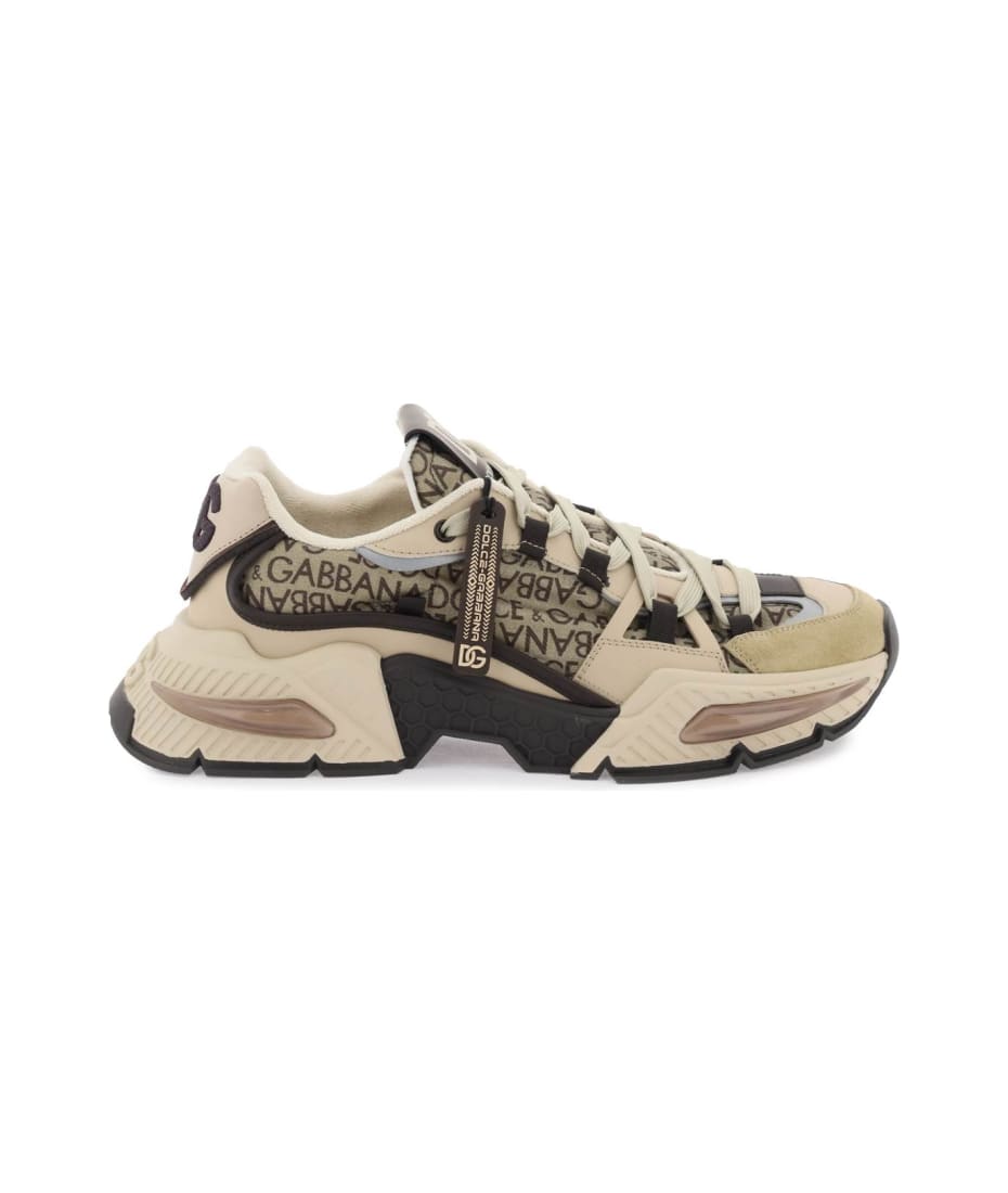 【関税＆送料込み】Dolce & Gabbana 'Airmaster' Sneakers Dolce & Gabbana Airmaster Sneakers | Black | FARFETCH