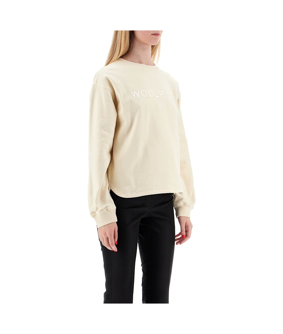 Woolrich 'embroidered Logo Crewneck | italist