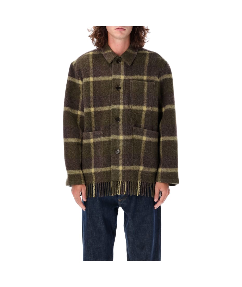 YMC Fringes Shirt Jacket | italist