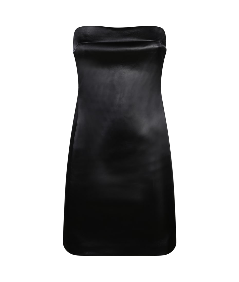 Alice + Olivia Black Vegan Leather Bustier Mini Dress | italist, ALWAYS  LIKE A SALE