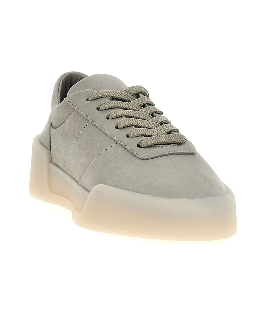 スニーカー FEAR OF GOD 'Aerobic Low' sneakers Gray FGE280101NUB Final $ Fear Of God Leather Low Top Aerobic Sneakers Shoes