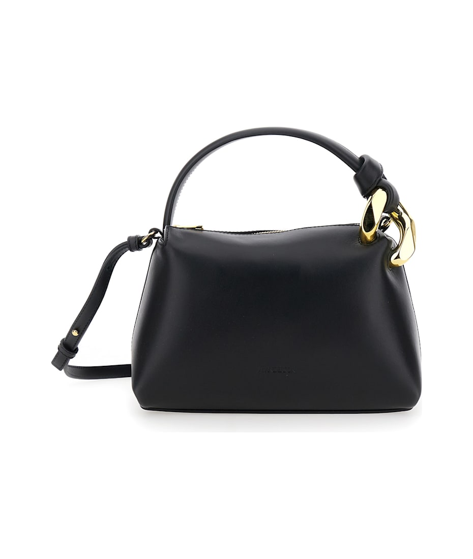 ハンドバッグ Jw Anderson Black Leather Handbag MEDIUM LOAFER BAG - LEATHER SHOULDER BAG – JW Anderson