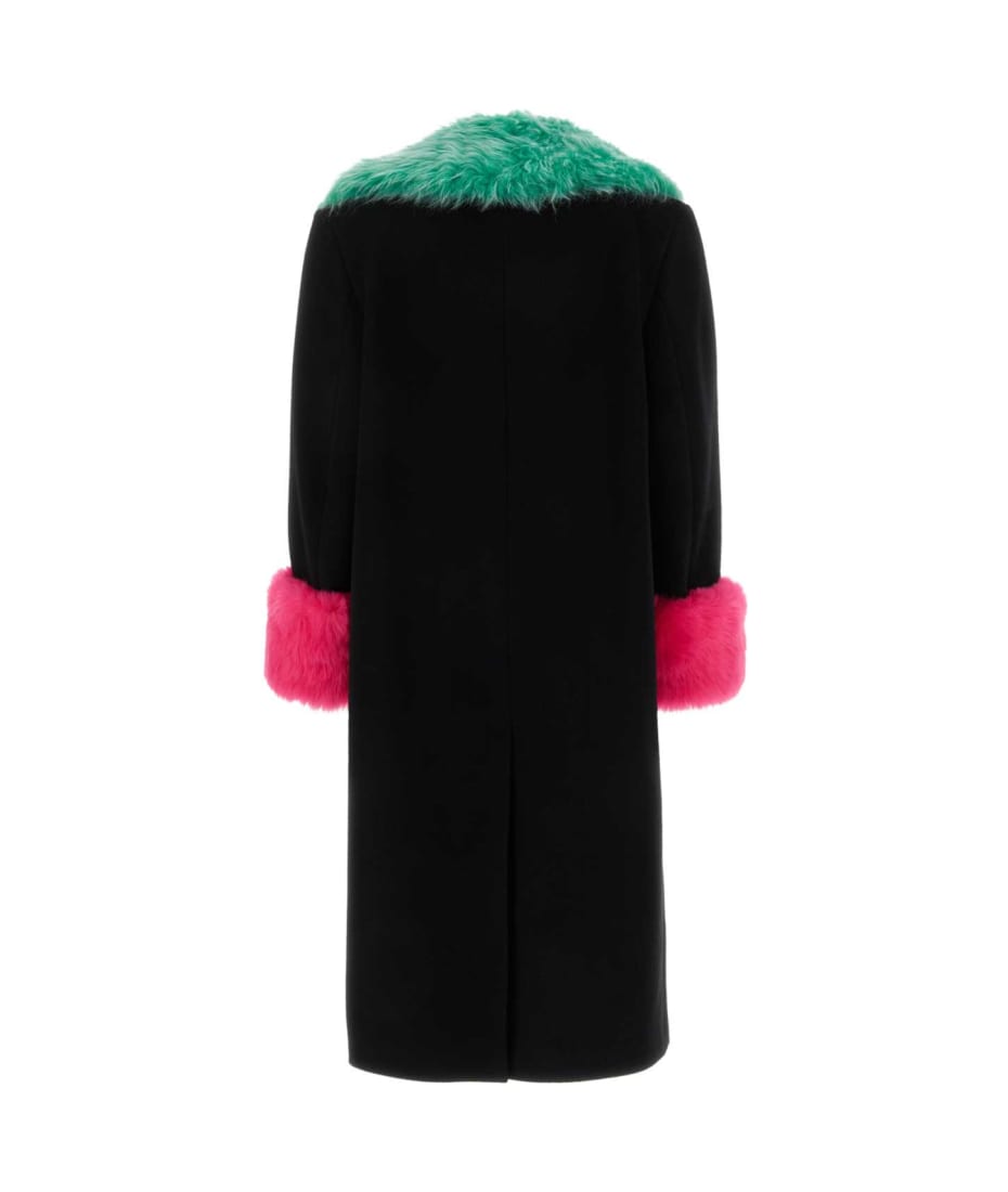 コート GUCCI FW23 Black wool blend coat (759596Z8BLJ 1043) GUCCI FW23 Black wool blend coat (759596Z8BLJ 1043) (GUCCI
