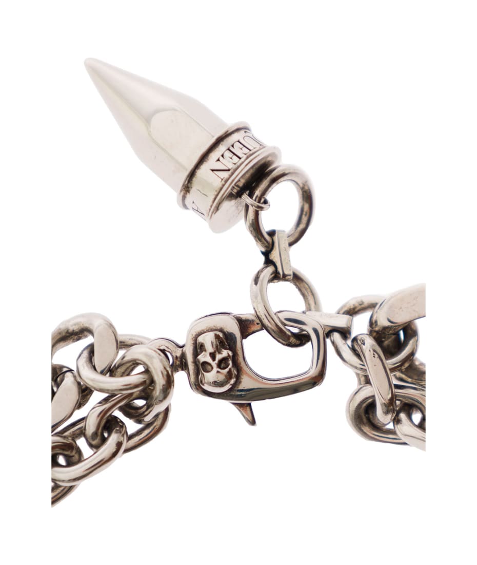 【Alexander McQueen】SKL & PEARL BRACELET◆836792J16PA Alexander McQueen Skl & Pearl Bracelet | italist