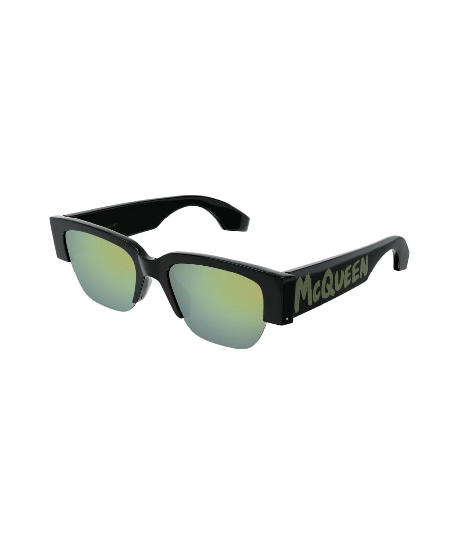 Alexander McQueen Eyewear Rectangular Frame Sunglasses