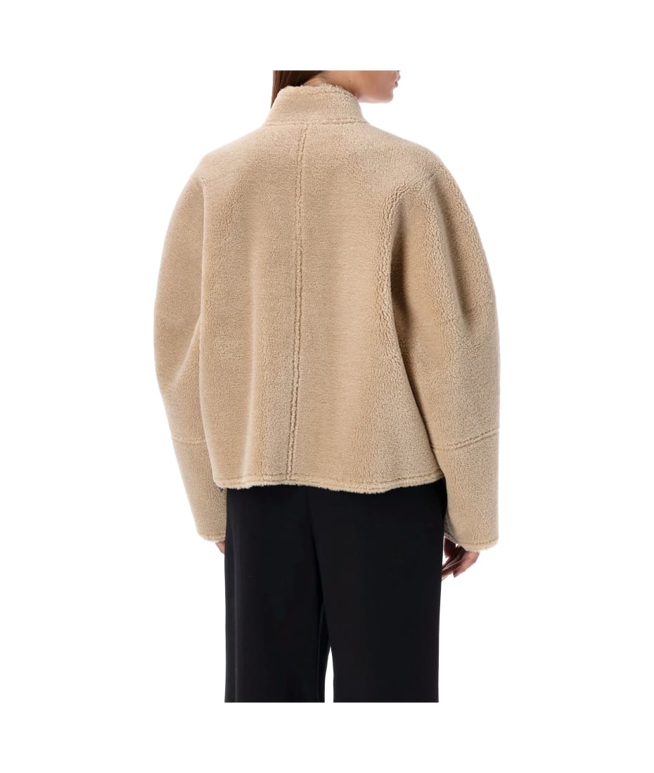 Low Classic Short Shearling Reversible Coat | italist