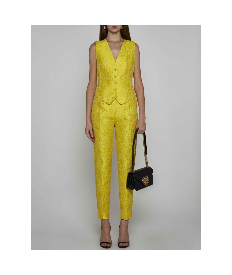 Dolce & Gabbana Brocade Trousers | italist