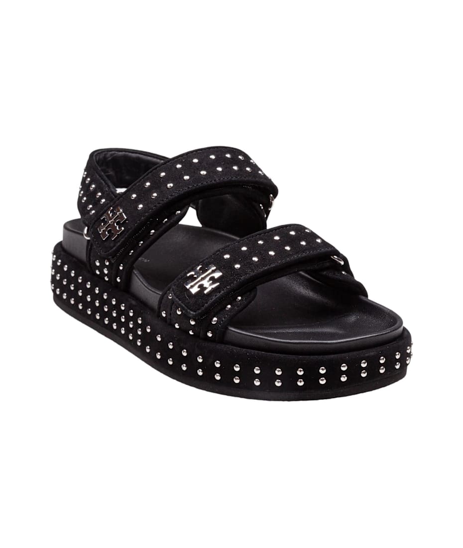 【送料&関税込】Tory Burch Kira Suede Sandal With Applied St Tory Burch Kira Suede Sandal With Applied Studs | italist