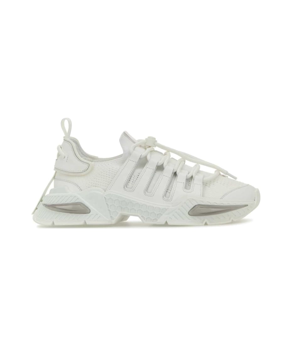 Dolce & Gabbana White Airmaster Sneakers | italist