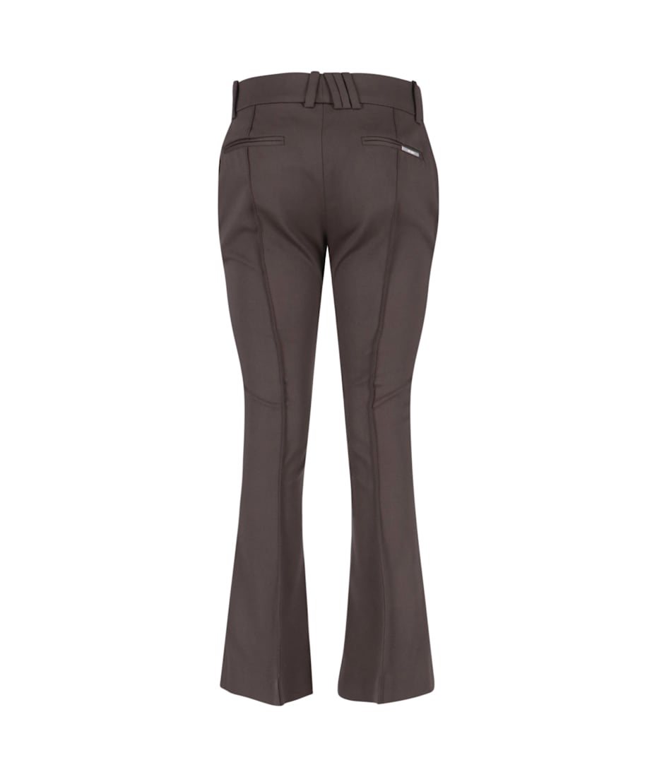 パンツ THE ATTICO VIRGIN WOOL CUT OUT PANTS The Attico Virgin Wool Bootcut Pants | italist