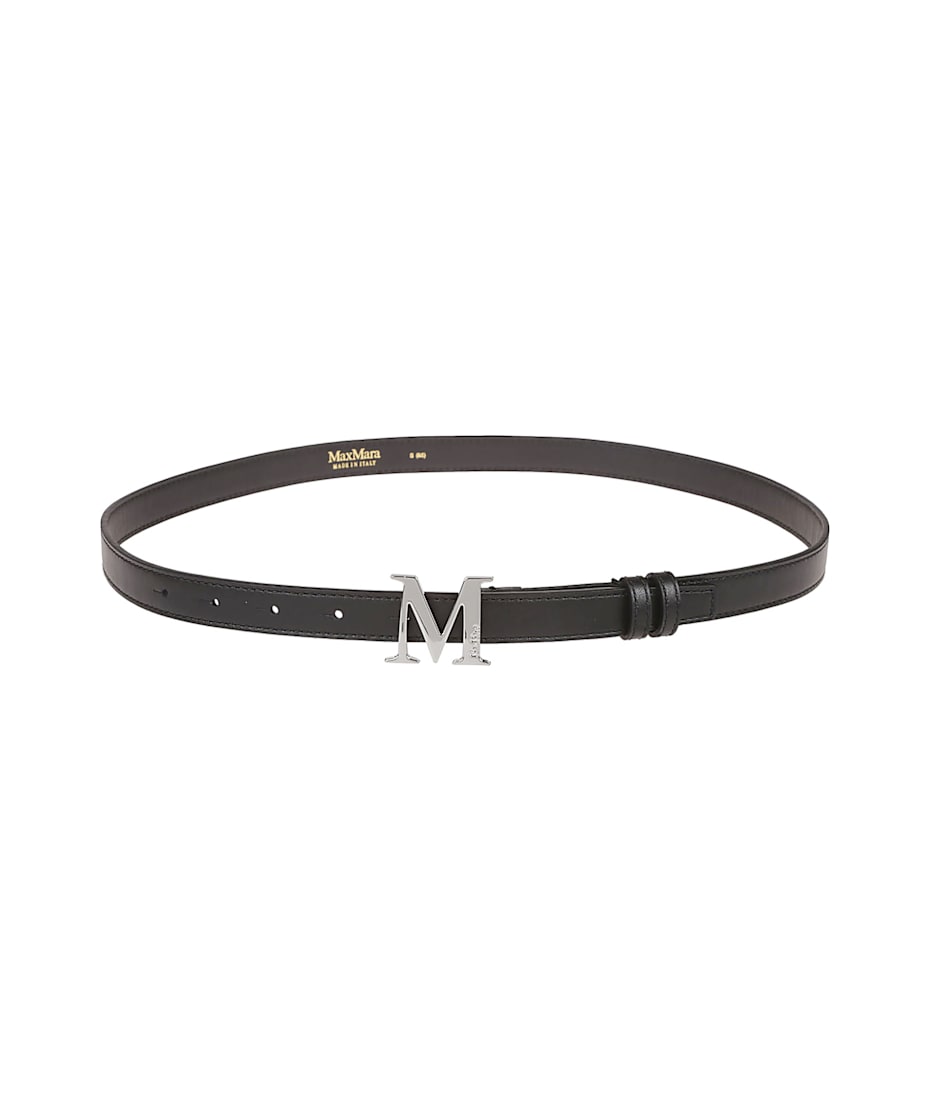 ベルト Max Mara MCLASSIC20S - Monogram leather belt Max Mara Mclassic20 Belt | italist