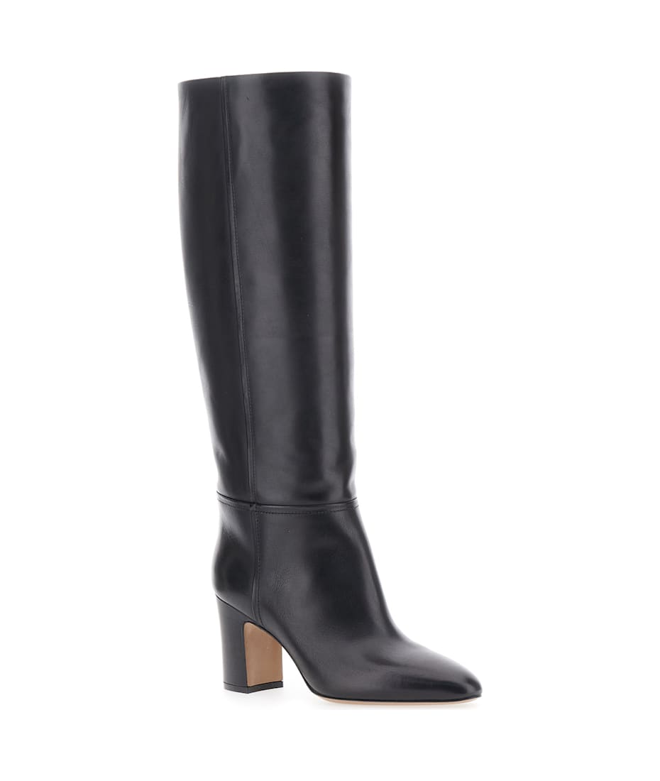 ロングブーツ PARIS TEXAS FW25 LAVINIA BOOT 75 (PX1683 XVT01BLACK) Paris Texas Lavinia Suede Over-the-Knee Boots | Neiman Marcus
